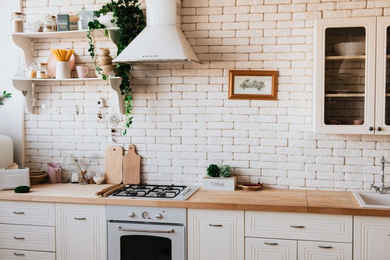 Home 10 Stylish kitchen interior with modern appliances wooden count 1790096414